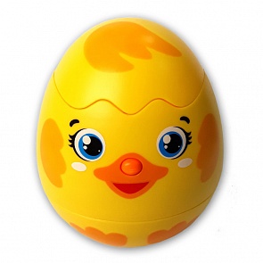 Музыкальная игрушка – Яйцо-сюрприз. Утенок (Азбукварик, 28216-9)